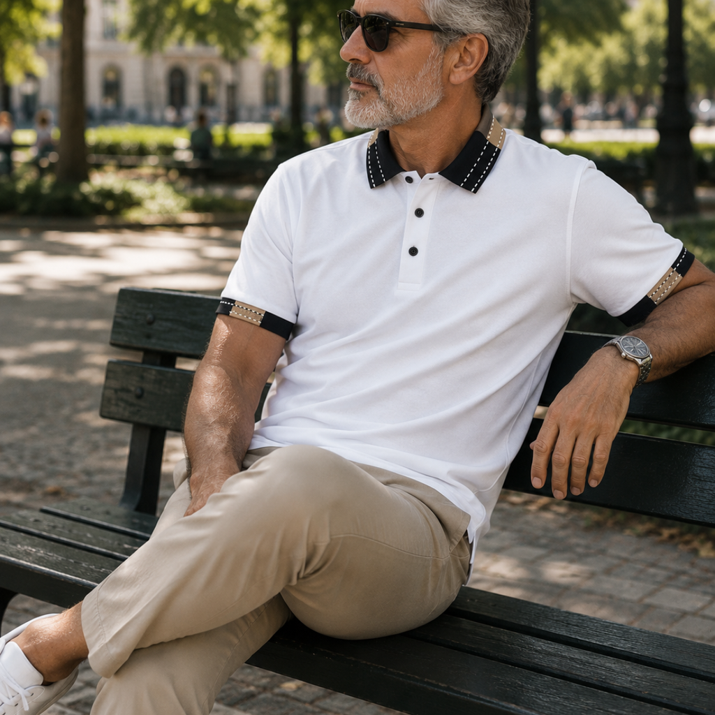 [Llevate 5 y Pagá 3] Chomba Polo Masculina Legacy de Algodón y Poliéster (¡Estilo que Impone Respeto!)