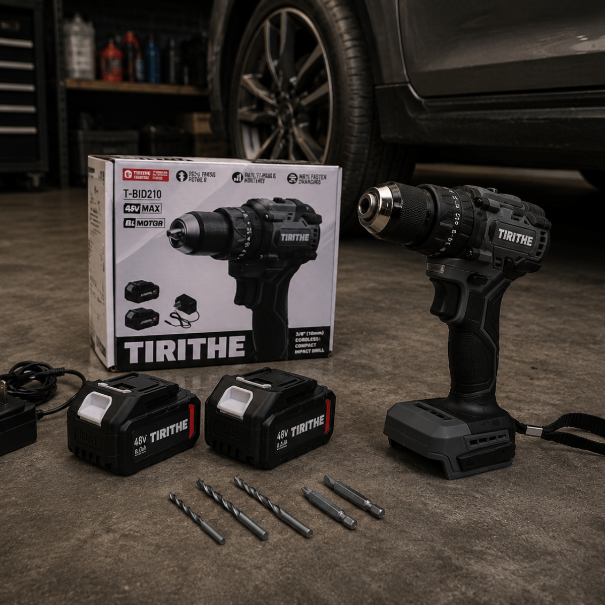 Kit Furadeira e Parafusadeira Stormer + 2 Baterias Extras e Jogo de Brocas Grátis