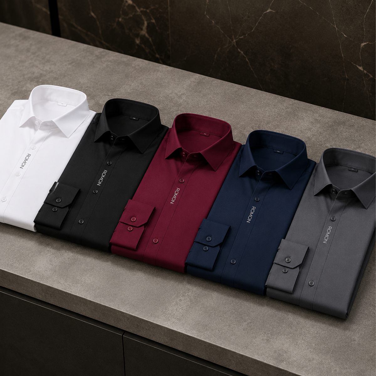 [Llevate 5 y Pagá 3] Camisa Masculina Elite de Seda Fría y Elastano (¡Estilo Premium!)