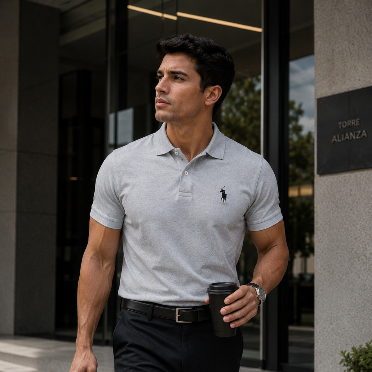 [Leve 5 e Pague 3] Camisa Polo Masculina Legion em Algodão e Poliéster | Elegância e Conforto