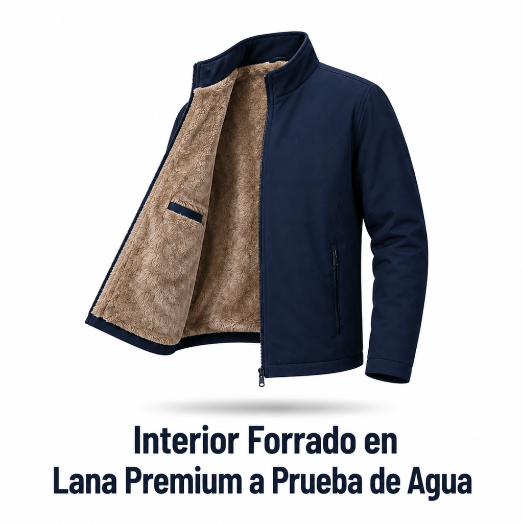 [Llevate 2 y Pagá 1] Campera Masculina Nordic con Interior Forrado en Lana Premium Impermeable