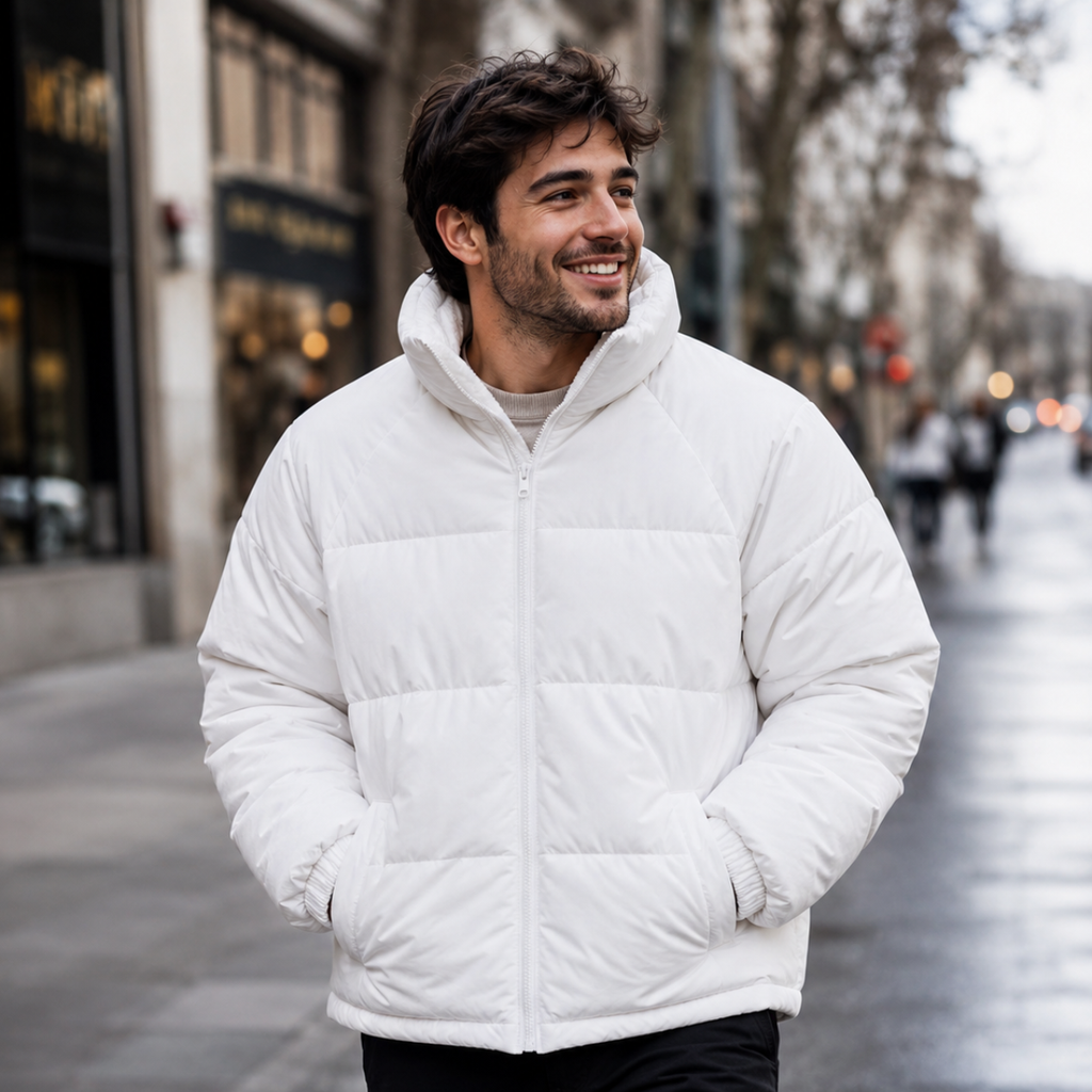 [Leve 2 e Pague 1] Jaqueta Masculina Envox de Tecido Impermeável com Interior Forrado