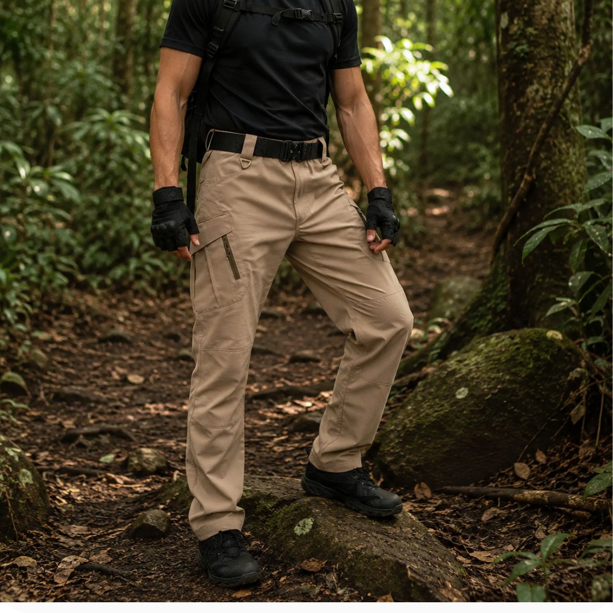 [Llevate 3 y Pagá 2] Pantalón Masculino Pioner de Tela Táctica Militar Impermeable