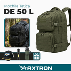 [ÚLTIMAS UNIDADES] Mochila Tática Militar 50L Impermeável + 3 Brindes Exclusivos | Tudo o que um Homem Preparado Precisa