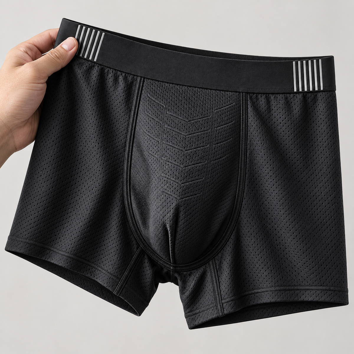[Leve 10 e Pague 5] Cueca Boxer Masculina Sem Costura em Tecido Gelado | Máximo Conforto