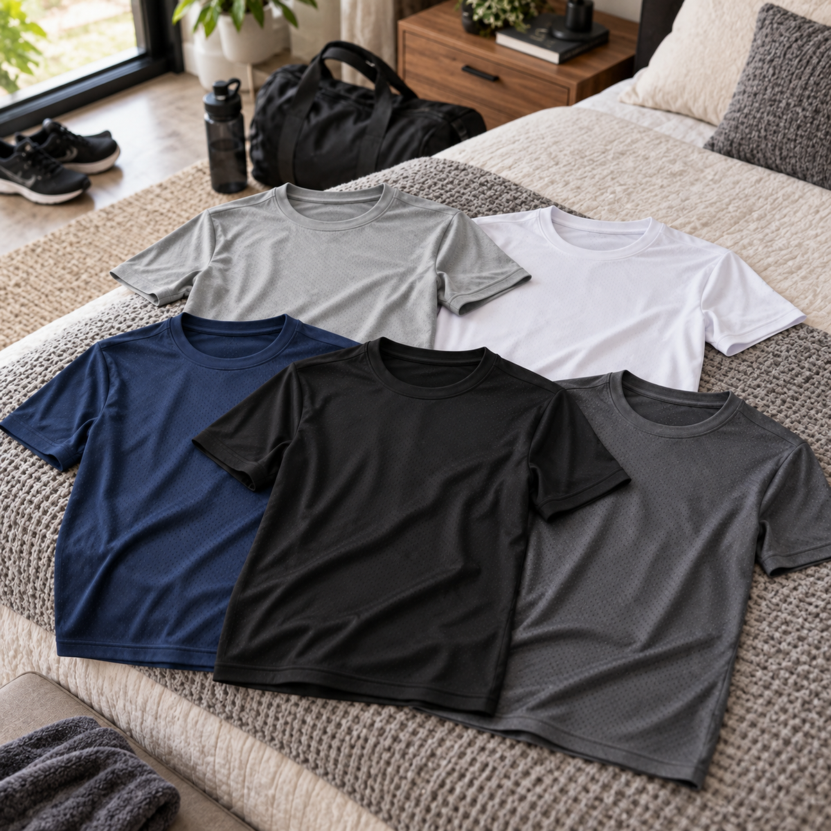 [Leve 5 e Pague 3] Camisa Dry Fit Masculina Performance | Conforto e Tecnologia Antissuor