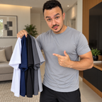 [Leve 5 e Pague 3] Camisa Dry Fit Masculina Performance | Conforto e Tecnologia Antissuor