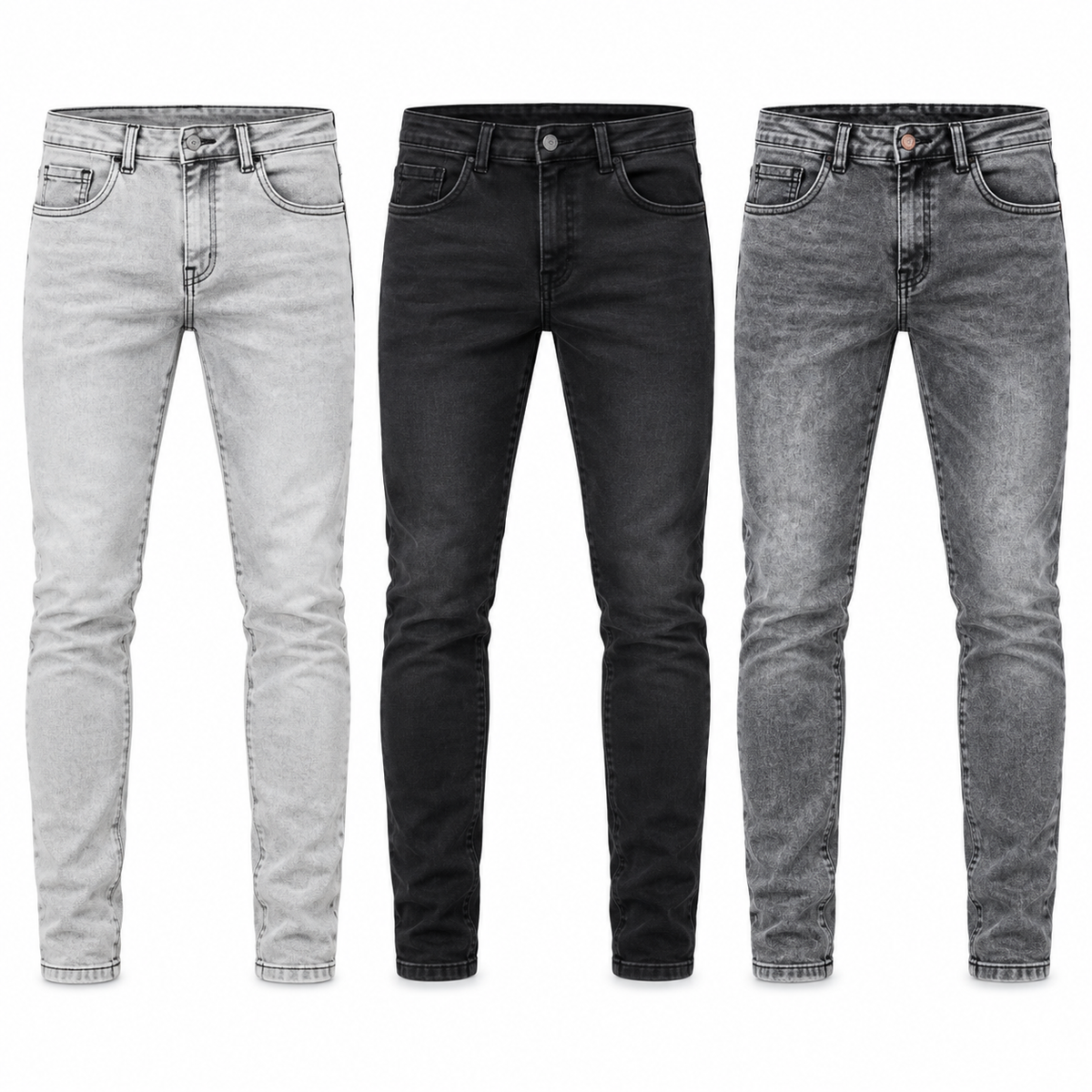 Compre 2 e Leve 3 | Calça Jeans Skinny Masculina Vittaro – Caimento Ajustado, Conforto e Estilo