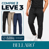 [Compre 2 Leve 3] Calça Masculina Tática Jogger | Conforto com Bolsos de Zíper e Ajuste na Cintura