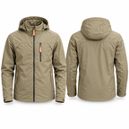 [Compre 1 Leve 2] Jaqueta Masculina Outdoor Impermeável com Capuz – Conforto, Proteção e Estilo