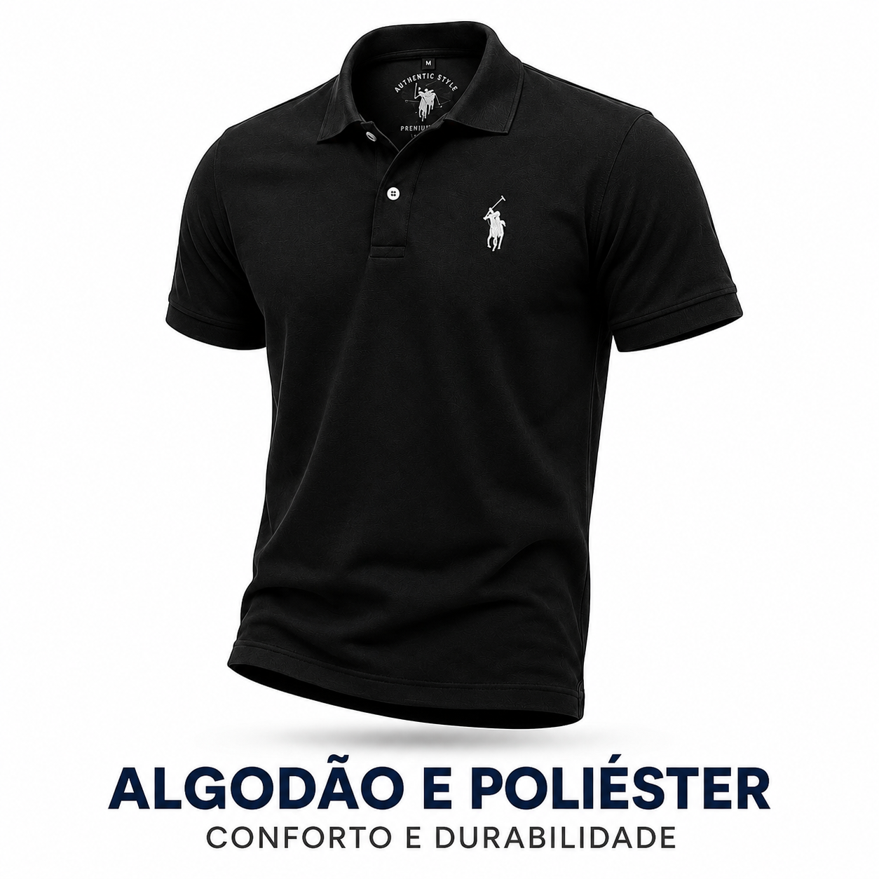 [Leve 5 e Pague 3] Camisa Polo Masculina Legion em Algodão e Poliéster | Elegância e Conforto
