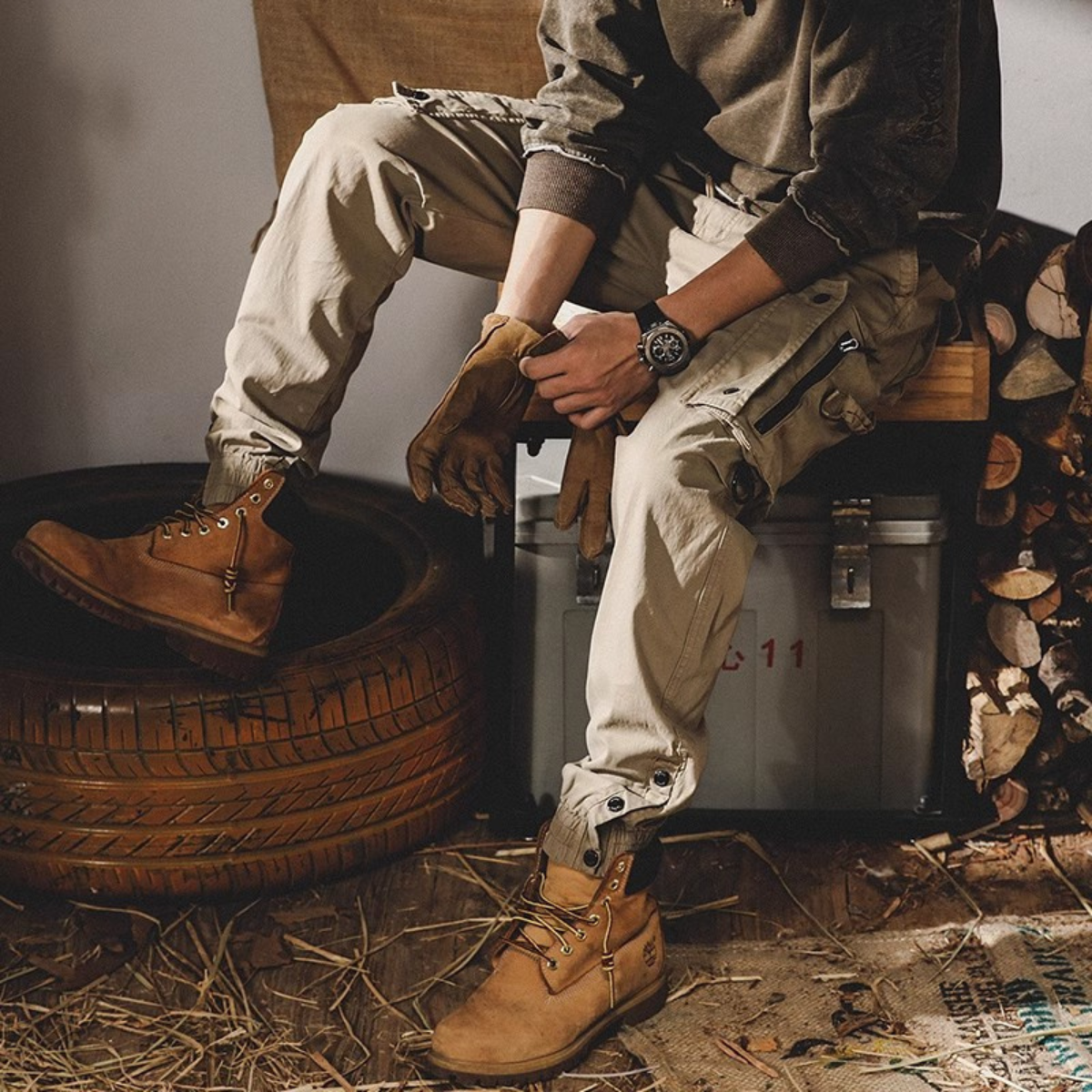 [Leve 5 e Pague 3] Calça Tática Masculina Force em Ripstop com Bolsos Utilitários