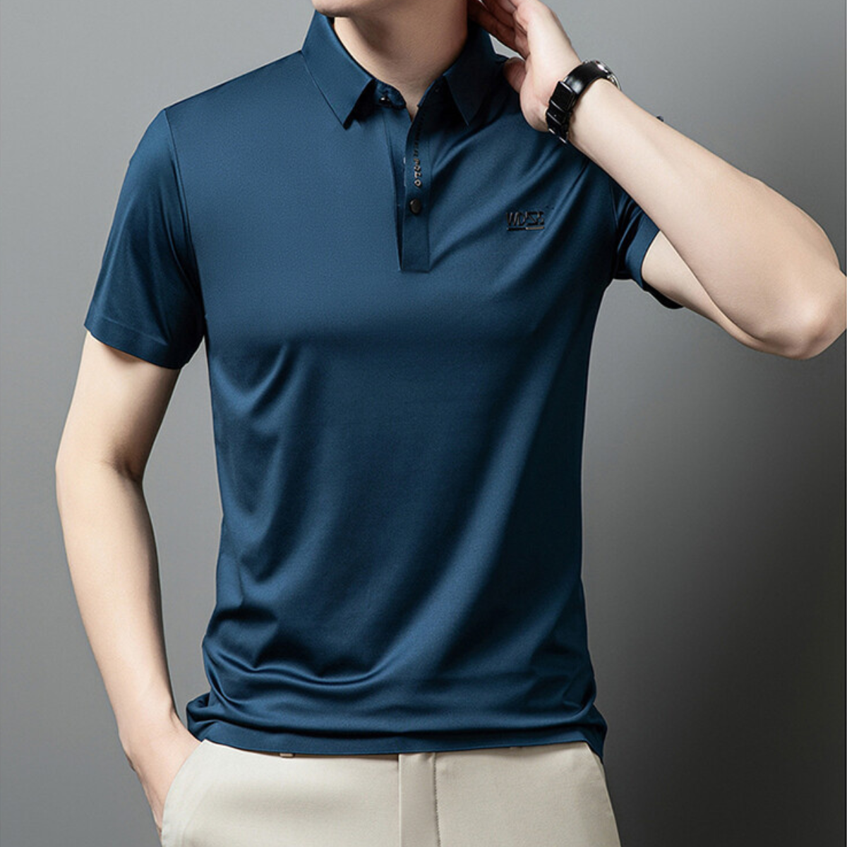 [Leve 5 e Pague 3] Camisa Masculina Luxury em Tecido Premium Gelado | Visual Moderno